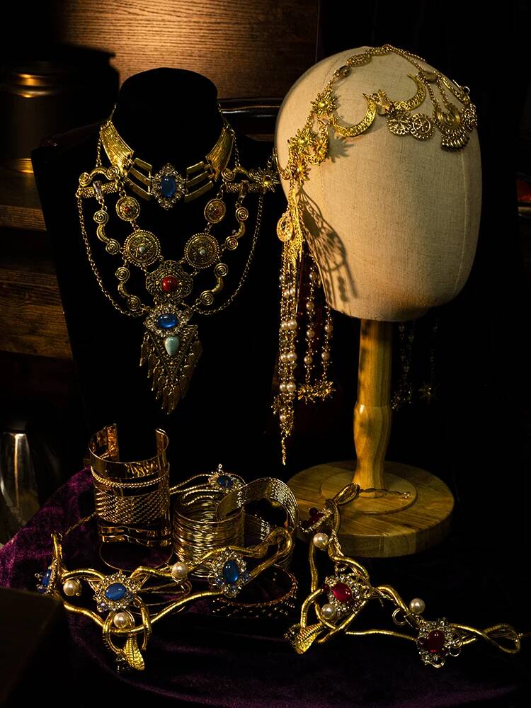 Cosplay Prop Making - Cos Egyptische hoofdtooi Farao's favoriete metalen