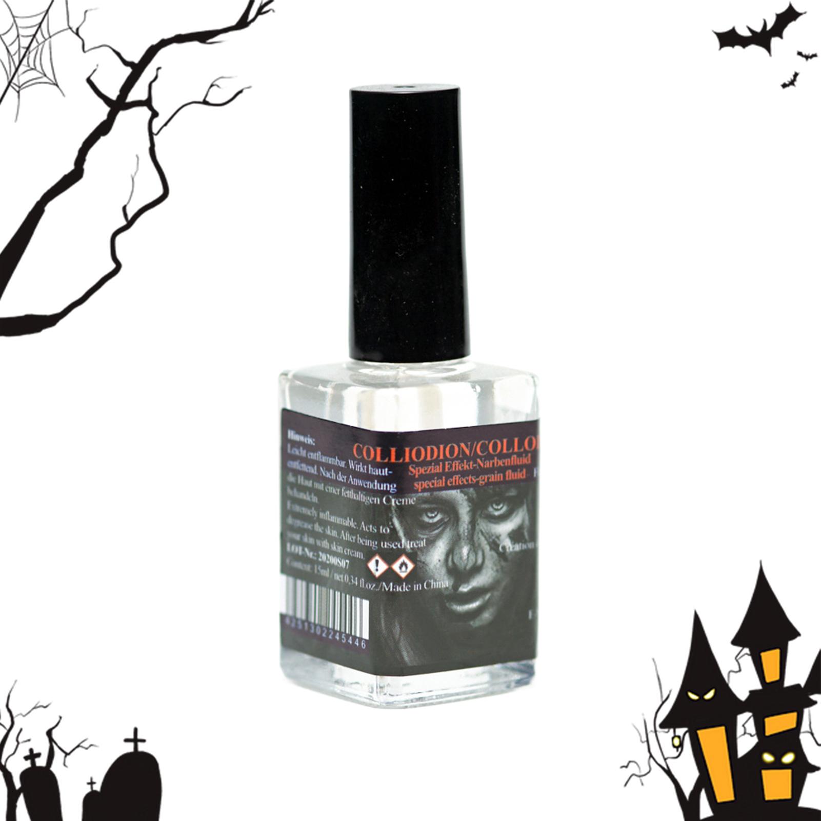 Cosplay Prop Paint - Littekenverf 15ml voor gezichtsverwondingen met penseel,