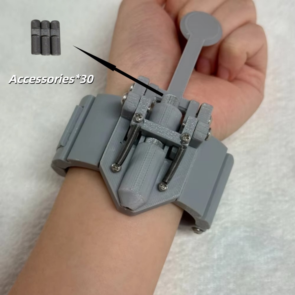 Cosplay Prop 3D Print Settings - 3D-geprinte spinnenzijde-schieter anime film cosplay prop