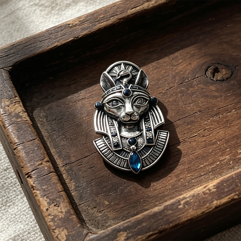 Cosplay Prop - Middeleeuwse Halloween Bastet Cosplay Prop Broche