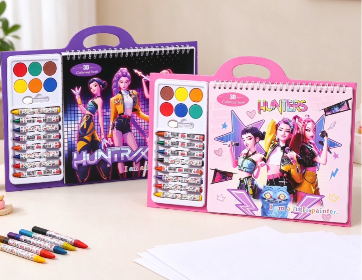 Cosplay Prop Paint - Gloednieuw, schattig anime-kleurboek, kunstboek, veilig kleurboek
