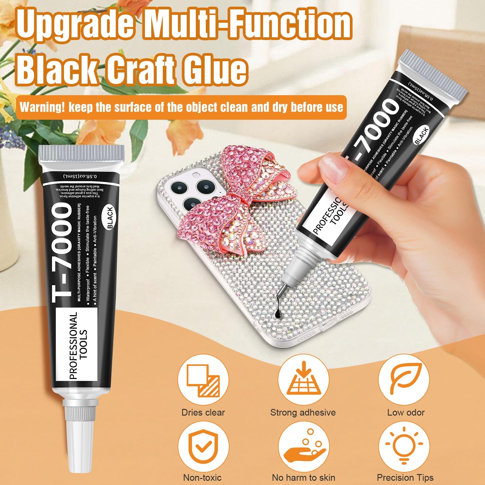 T7000 Zwarte lijm Reparatie Mo - Contact Cement Glue recensie en prijs