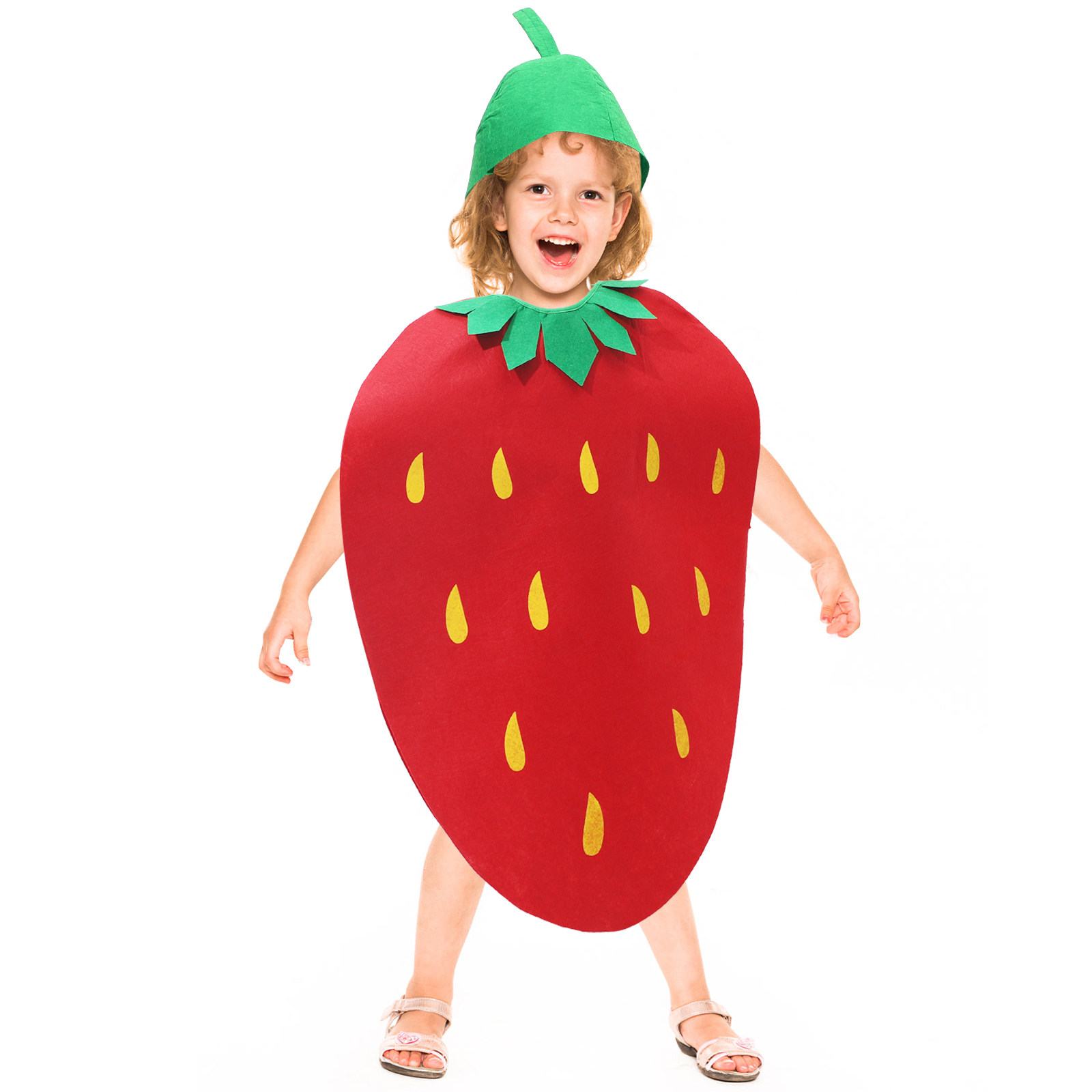 1 stuks aardbeienfruitkostuum, - Easy Cosplay Prop recensie en prijs