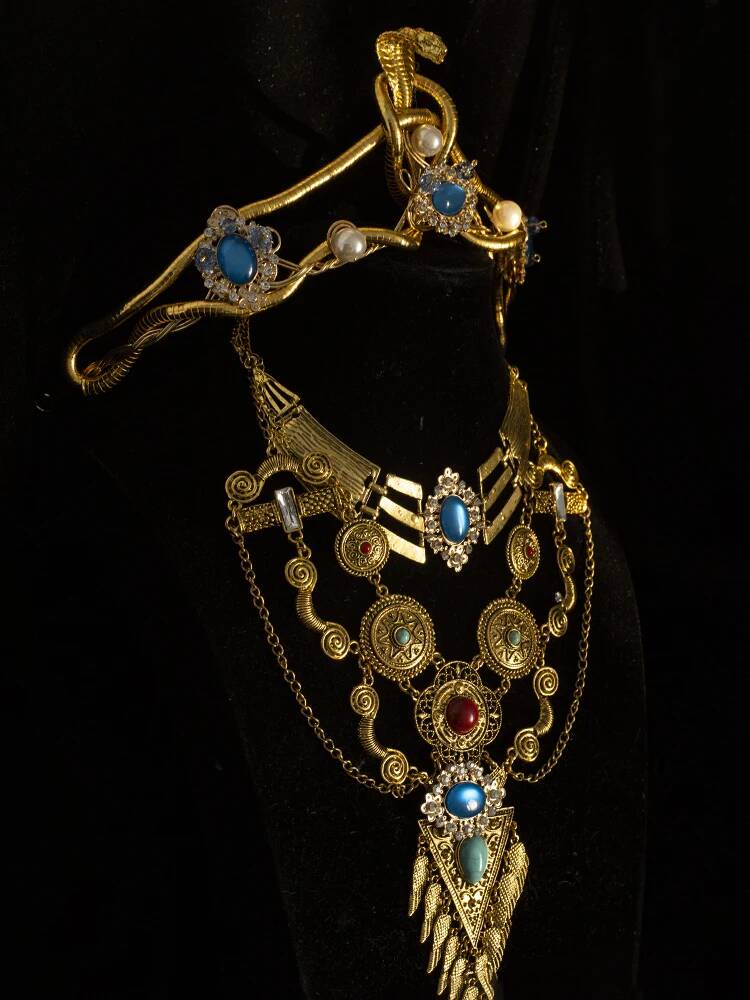 Cos Egyptische hoofdtooi Farao - Cosplay Prop Making recensie en prijs