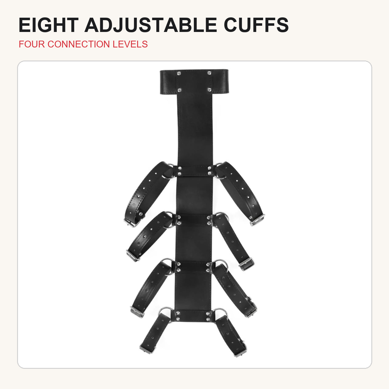Verstelbaar achtersteunings- e - D Ring Strap recensie en prijs
